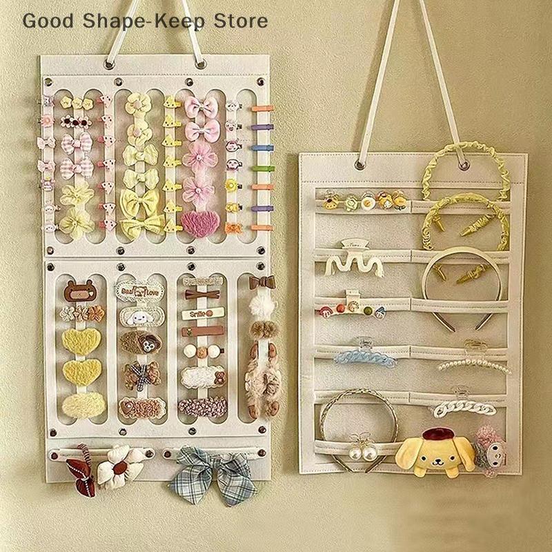 1PC Large Capacity Hair Bows Organizer Wall Headband Holder Hair Clip Jewelry And Accessory Hair Bows Holder