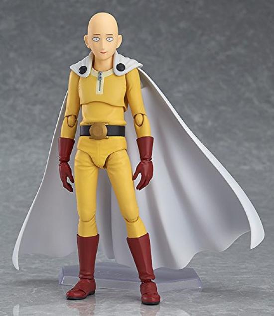 Figma Man Saitama ABS PVC Painted Action Figure One-Punch Non-scale &