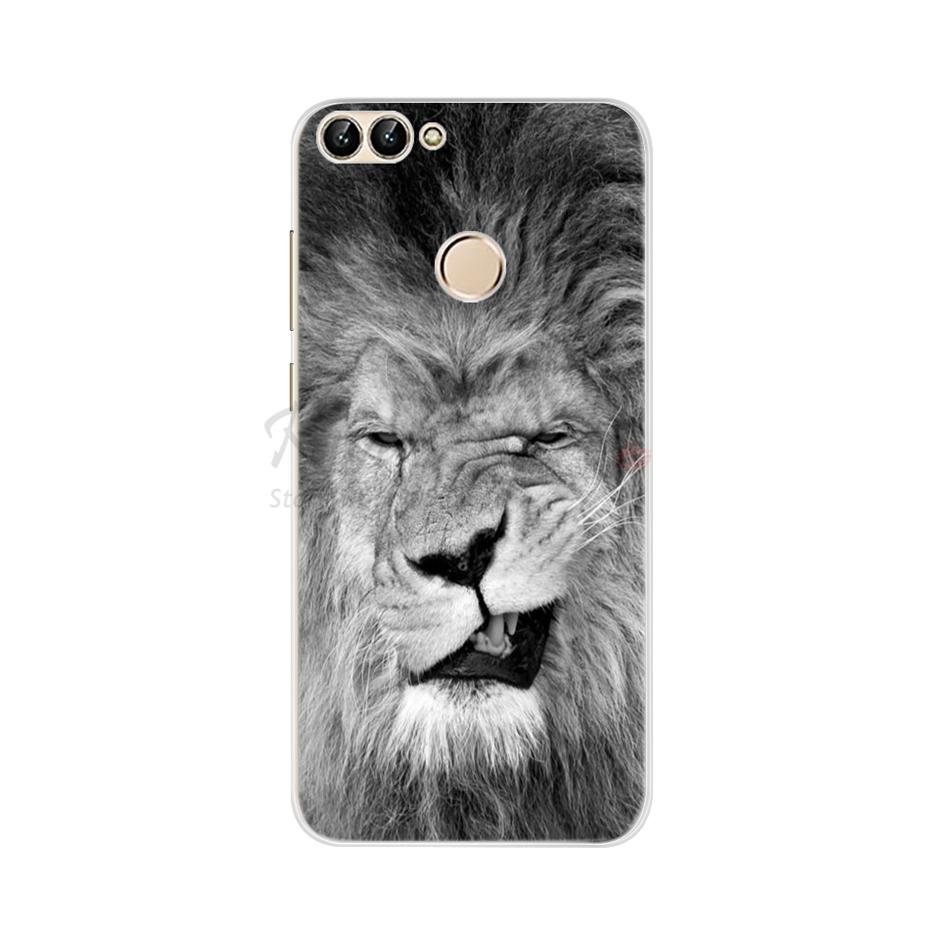 For Huawei P Smart 2018 Case TPU Soft Silicone Back Cover Phone Case For Huawei P Smart 2019 Cover Fundas FIG-LX1 PSmart Case