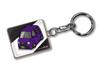 MKJP Custom Keychain Honda JH3 Black Car Purple N-WGN Base Color