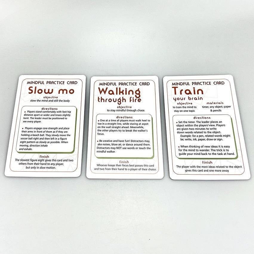 The Mind Fulness Game A Mindfulness Board Game A Family Gathering Card Game