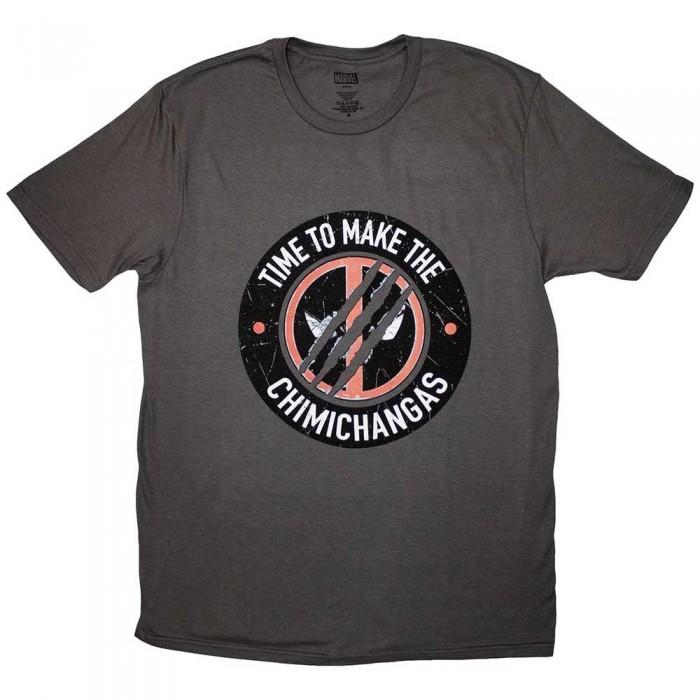 Marvel Comics Unisex Adult Time To Make The Chimichangas Deadpool T-Shirt