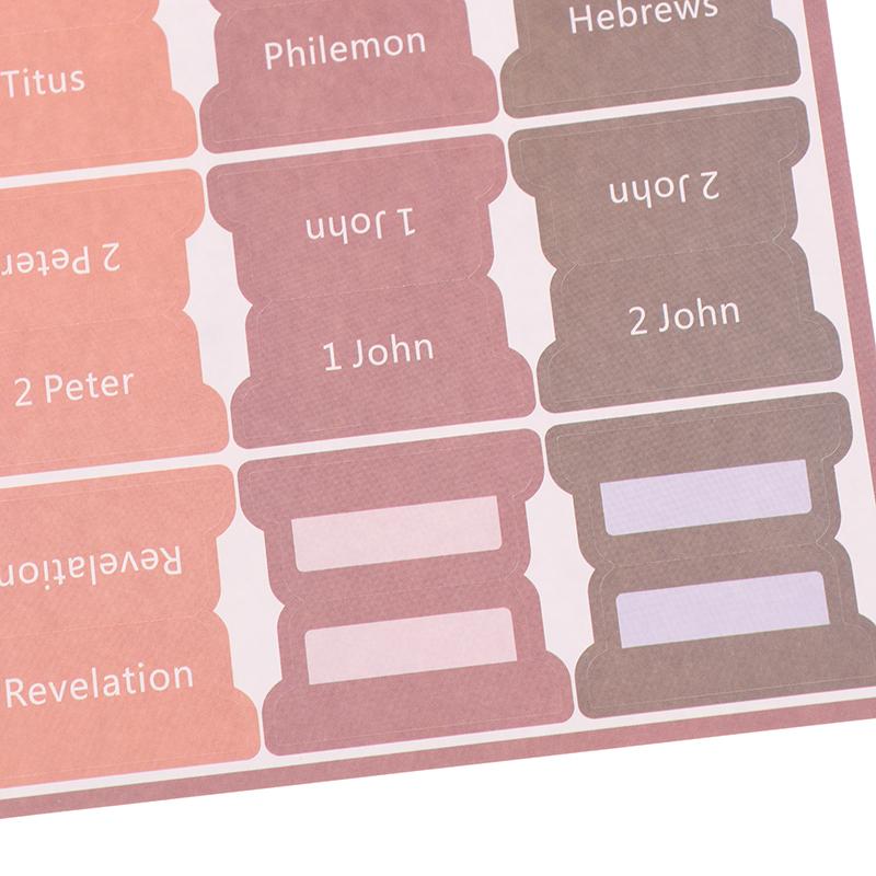 Mr. Pen- Bible Tabs 5 Tabs Boho Theme Laminated Bible Tabs For Women And Men Bible Tabs For Study Bible Bible Index Tabs