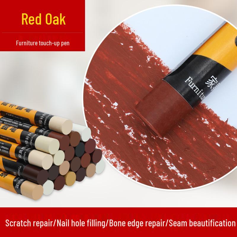Furniture Repair Kit: Crayons & Touch-Up Pens for Wood Scratches and Nail Holes | Free Shipping