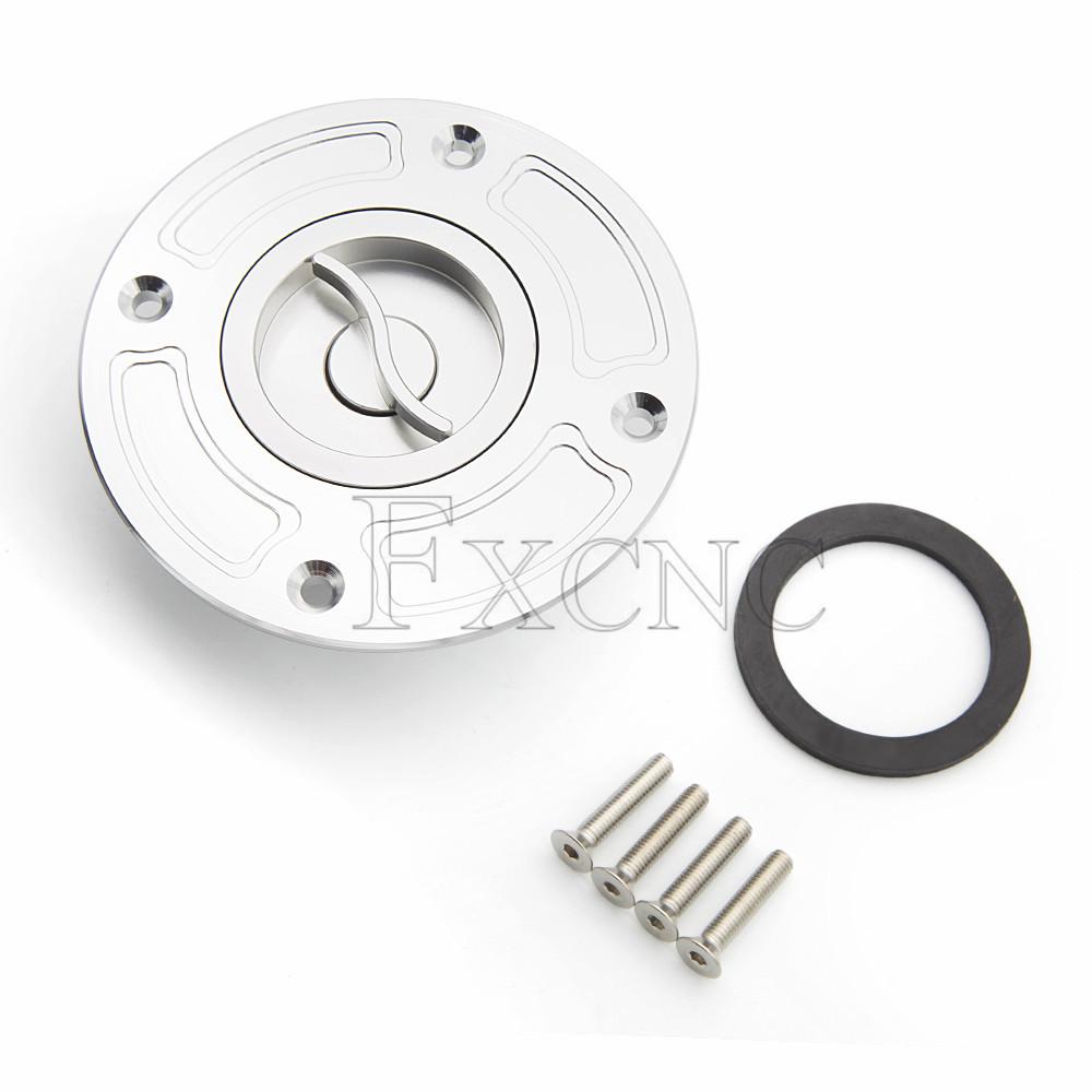 Motorcycle Fuel Gas Tank Cap Cover Keyless For Suzuki GSXR 600 750 1000 GS500 RGV 250 GSX400 600 Katana 600 750 GSX-600F RF-900