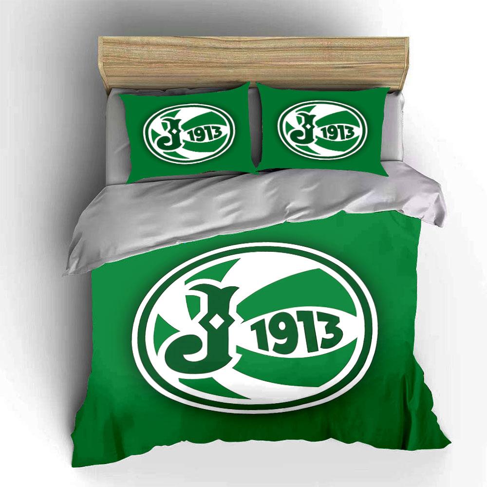 Green 1913 Logo Bedding Set Bedding Duvet Cover Set Duvet Cover Pillowcases  (1 * Duvet Cover 2 * Pillowcases, without duvet insert)