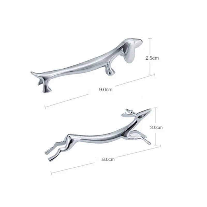 Cutlery Bracket Dog Deer Chopsticks Holder Stainless Steel Chopsticks Rest Dinner Table Supplies Home Kitchen Accessories