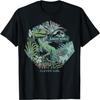 Jurassic Park Raptor Clever Girl Tropical T-Shirt