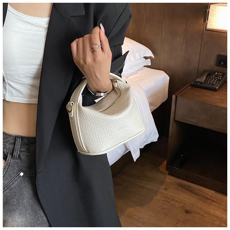 IELGY Ladies Cloud Bag Portable Casual Lunch Box Bag Shoulder Crossbody