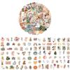 100pcs Waterproof Boho Stickers For Laptops Computers Water Bottles Scrapbooks Notebooks Diaries
