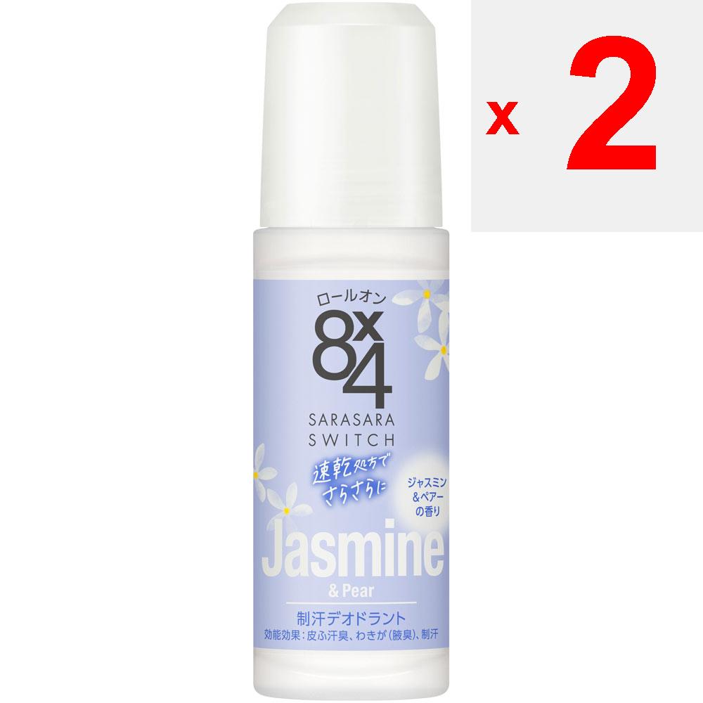KAO 8x4 Roll-On Jasmine & Pear Fragrance 45mL (Quasi-drug) Roll-on Mist Antiperspirant Antiperspirants Directions for Use: - Wear the Product Dry and