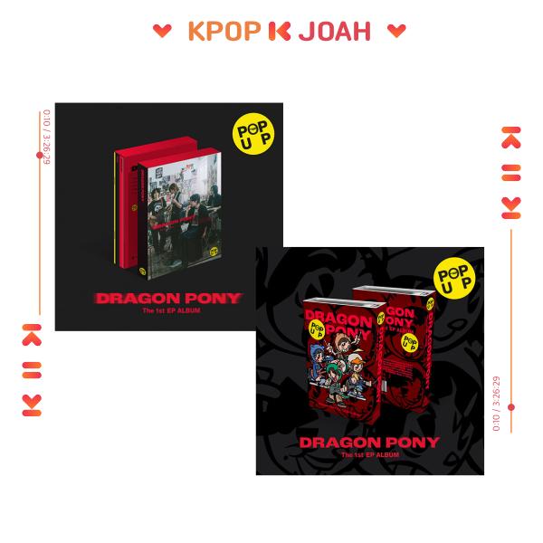 

DRAGON PONY [POP UP] 1st EP Album (STANDARD / NEMO) POP UP (NEMO Ver.)