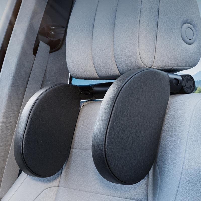 1Pc Adjustable Car Seat Headrest with Memory Foam and Side Pads Sleep Side Head Neck Stretch Support Headrest Car Accessories
