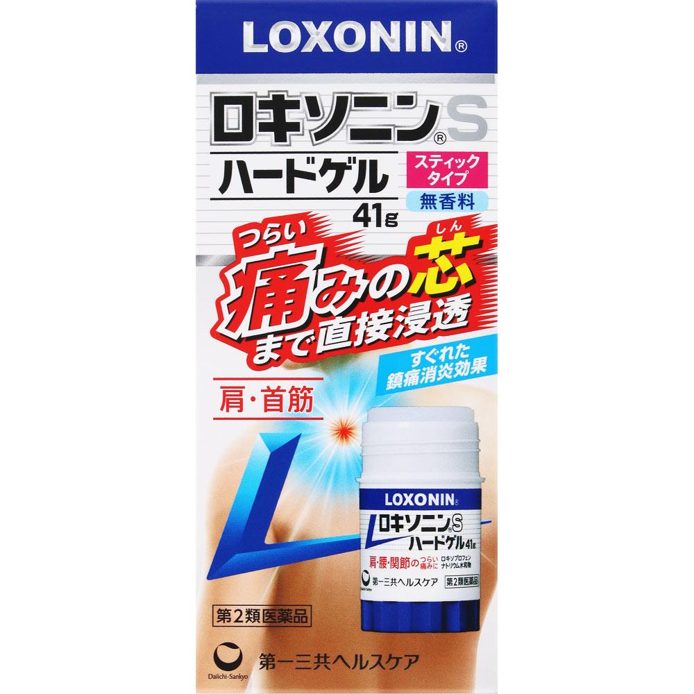 Daiichi Sankyo Healthcare Loxonin S Hard Gel 41g Cream Gel Topical Agents Indications: Lower Back Pain, Shoulder Pain Associated with Stiff Shoulders,