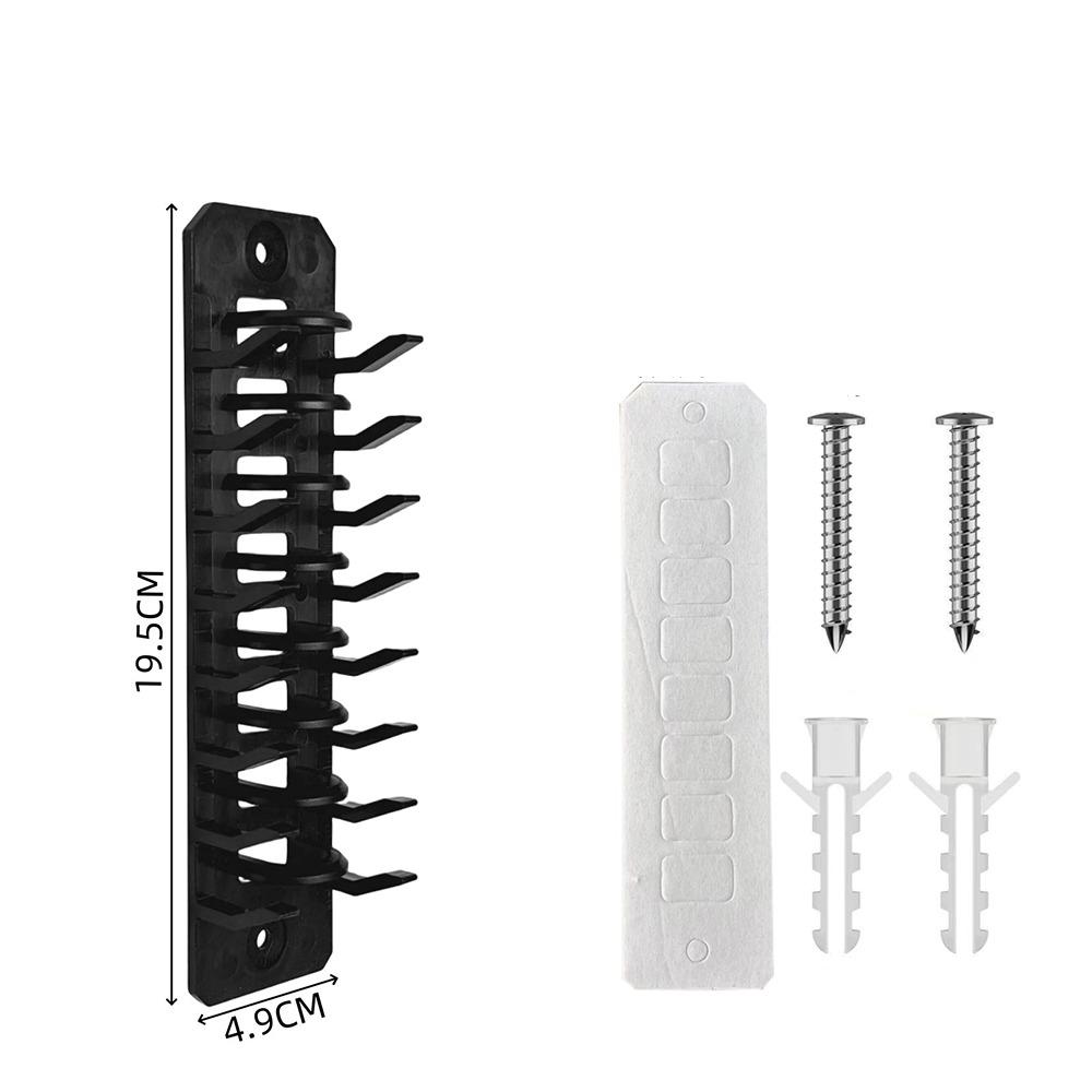 Closet Cap Rack Hat Organizer for Baseball Caps Sundries Storage Space Saving Baseball Caps Organizer Plastic for Door Closet чёрный 1260₽