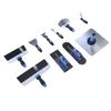 11Pcs Concrete Trowel Set Masonry Hand Tool for Finishing Bricklaying Plastering Stainless Steel Spatula Scraper Tray