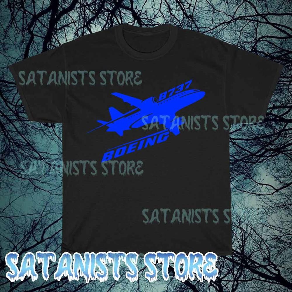 

New Boeing Aircraft Logo Men#039;s Tshirt funny size S to 5XL Unisex T-Shirt M