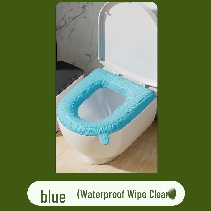 High-Foam EVA Waterproof Washable Toilet Seat Cover - Universal for All Seasons