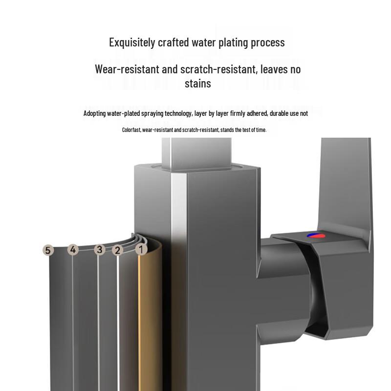 Yi Da Shang Kitchen Swivel Faucet with Hot & Cold Water