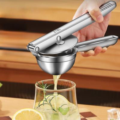 Manual Multi-purpose Orange Lemon Juicer Kitchen 316 Stainless Steel Lemon Squeezer Household Fruit Pomegranate Pressing Tools
