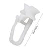 20Pcs Plastic Curtain Track Slider Replacement Sliding Curtain Hooks For Quiet Smooth Movement And Simple Installation