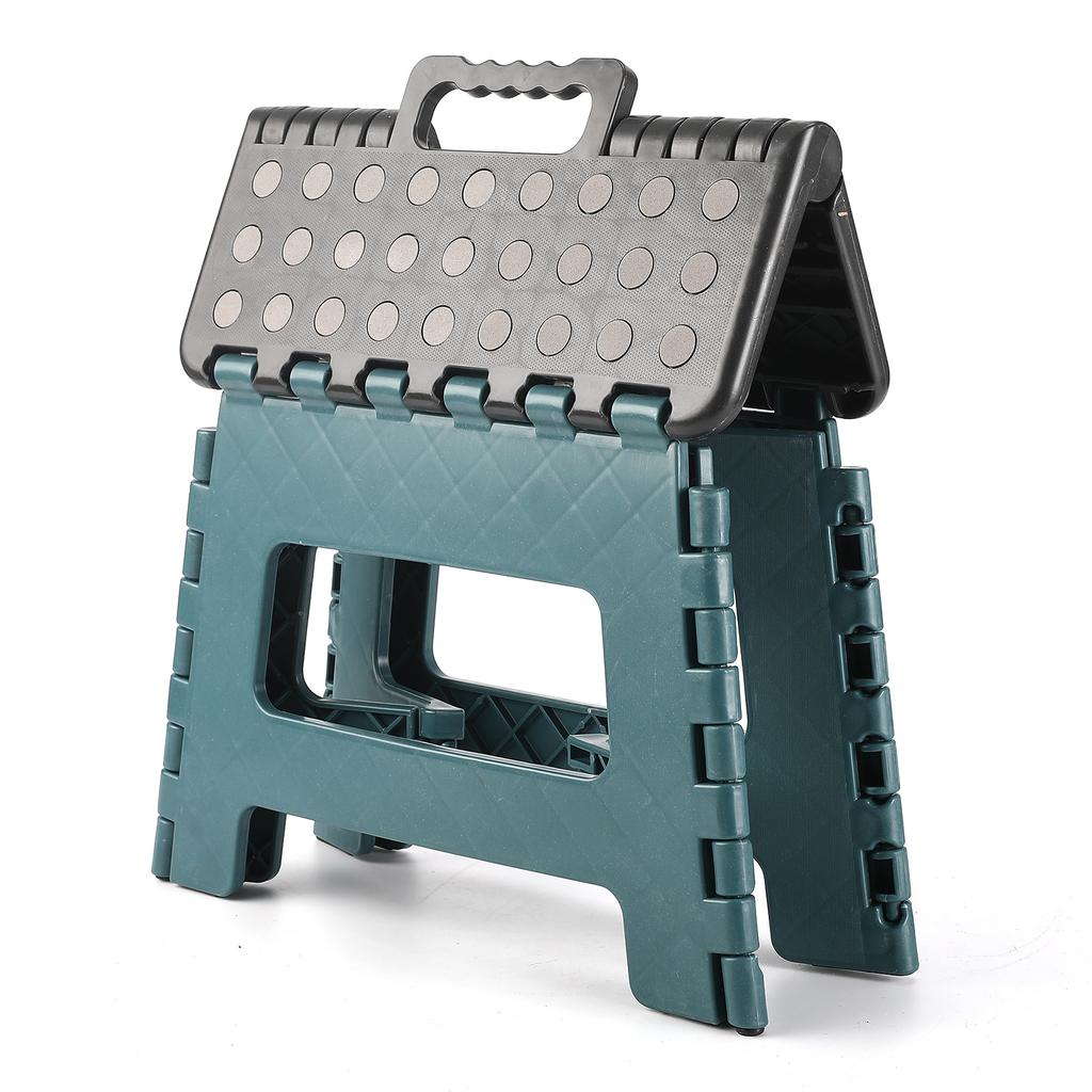 Colorful Design Living Room Home Furniture Easy Carry and Storage Adult Plastic Folding Chair Step Stool for Sitting