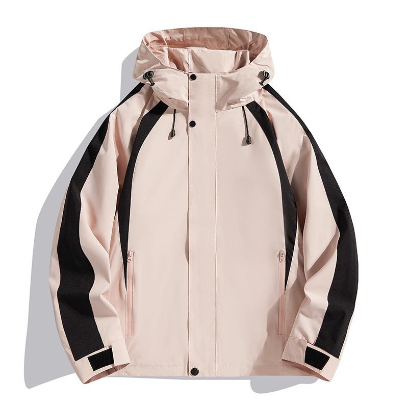 Shock-up Jacket for Men and Women In Autumn and Winter Three-in-one Removable Jacket Outdoor Waterproof Windproof Plus Velvet Thickened Jacket