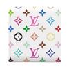 Louis Vuitton x Takashi Murakami Slim Card Holder Multicolor/White Monogram Canvas Women Wallets M27495