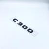 ABS 3D Metaal Chroom Zwart Letters Embleem Voor W205 Serie C200 C220 C220d C260 C300 Achterkant HTYSR Kofferbak Logo Sticker Auto Accessoires