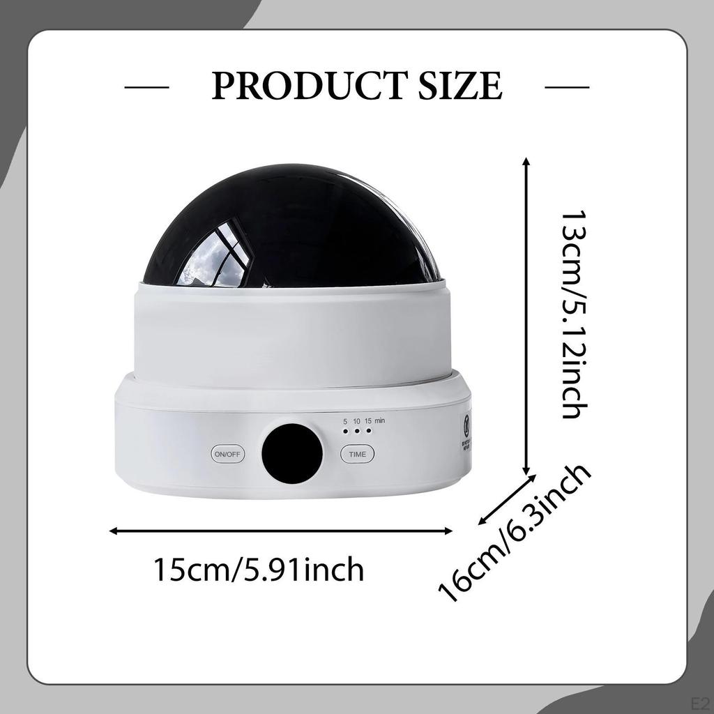 Nagellackentferner Maschine Einstellbare Temperatur Kunstwerkzeug Drei Timer Maniküre Einweichschale für