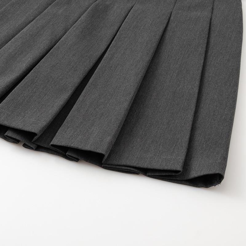 2025 Winter College Style Pleated Slimming Mini Skirt 3GA141251