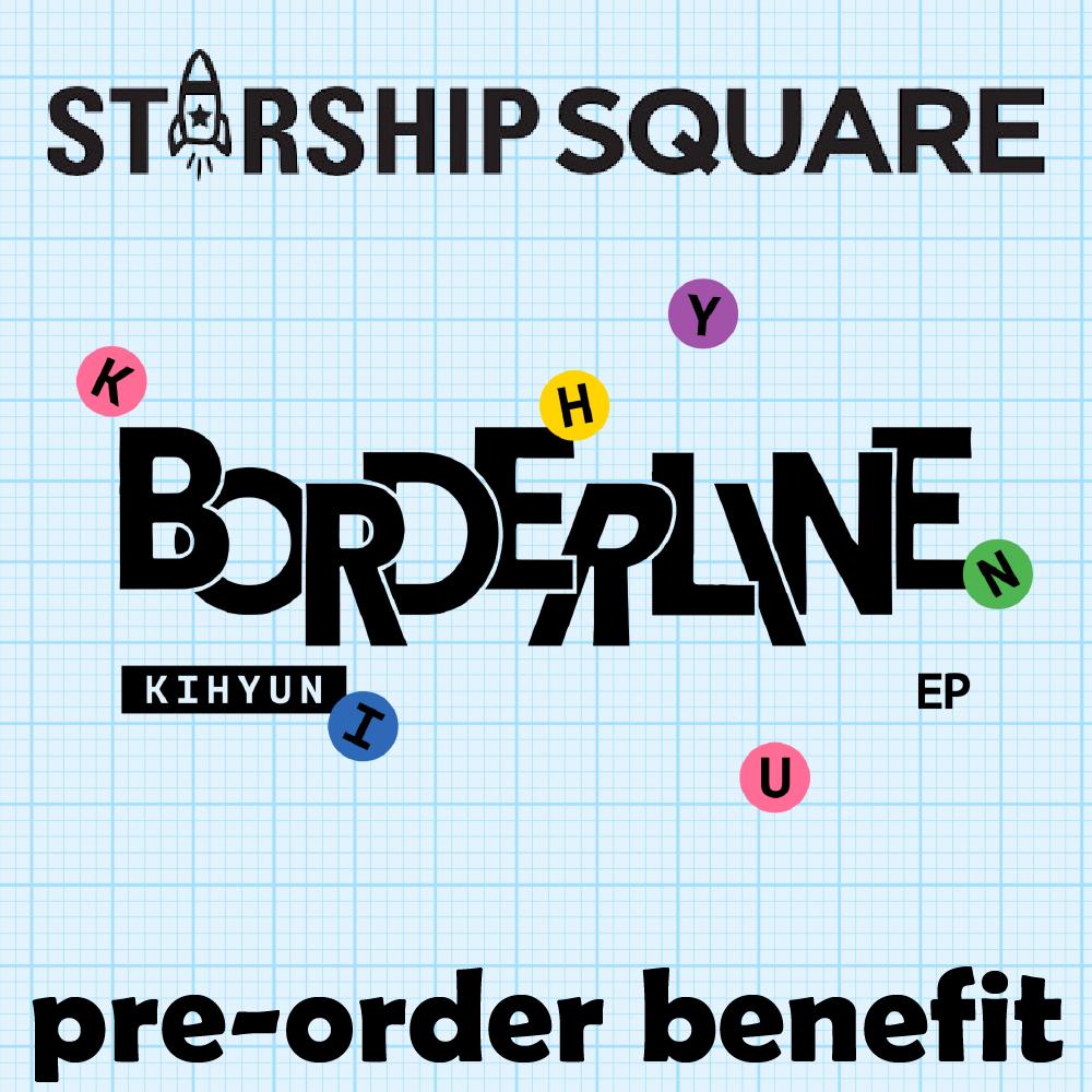 Предзаказ MONSTA X KIHYUN EP BORDERLINE Альбом и STARSHIP POB Digipack ver.1