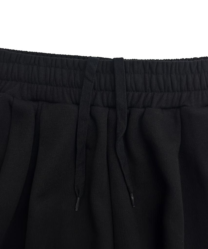 RAYFIKERS Carpenter Double-Pleat Bermuda Shorts Mq7Pu492_Black
