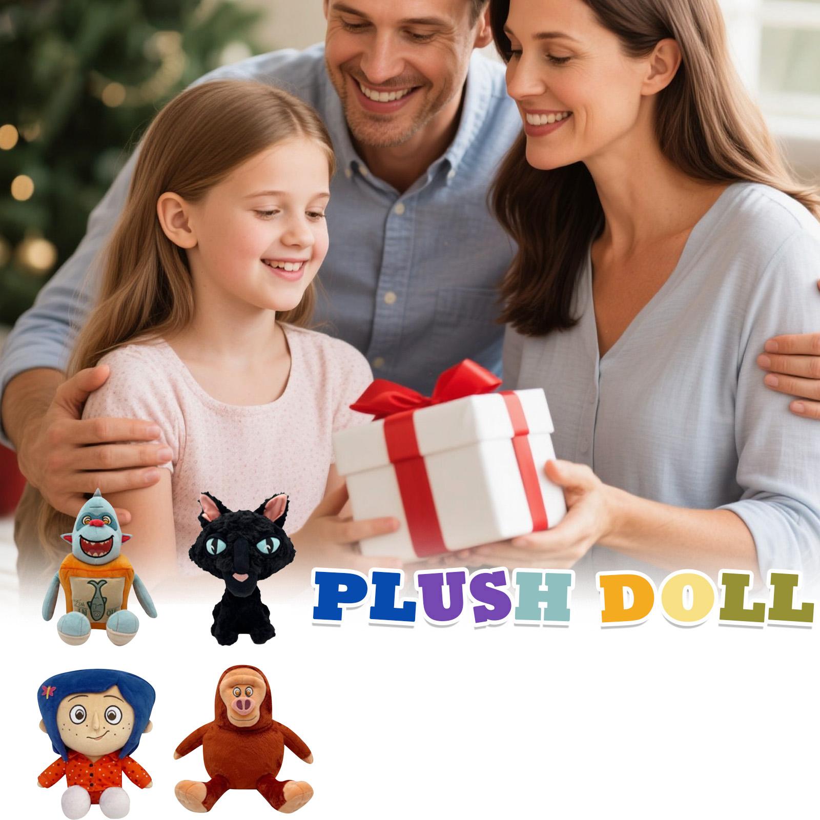 

Плюшевая кукла, Игрушка в подарок, Мультфильм, Детская тряпичная кукла, Детская подарочная подушка One Size