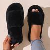 Women's Autumn and Winter Velvet Warm Indoor Slippers and Home Shoes