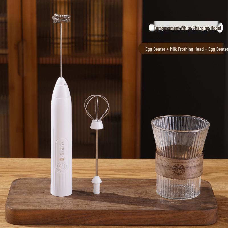 Electric Handheld Milk Frother & Mixer