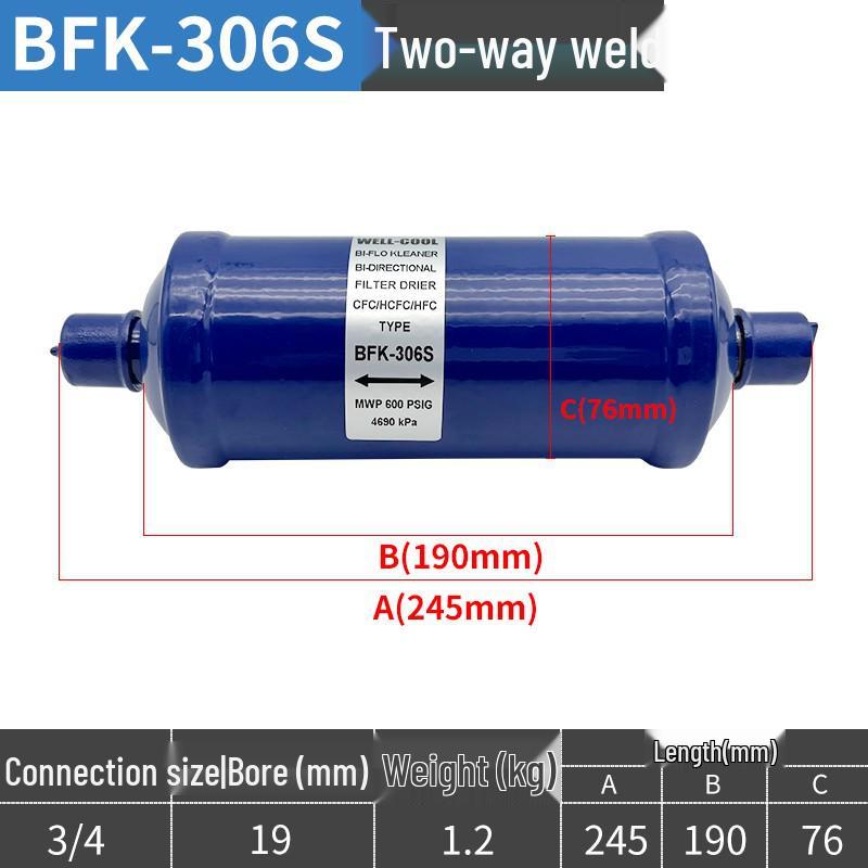 Central Air Conditioning Cold Storage Dryer Filter Unit - Refrigeration Accessories 083/084