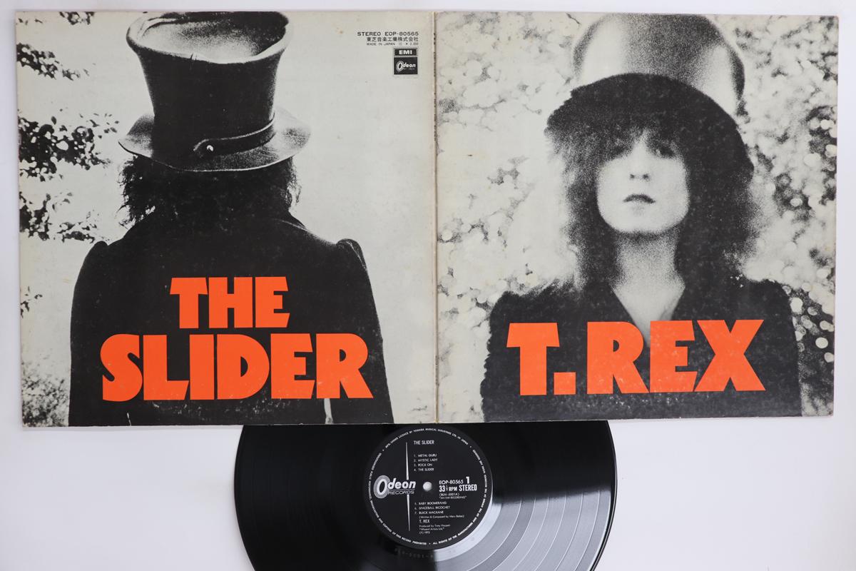 

LP Record T. REX Slider EOP80565 ODEON 1972 Japan Rock Used