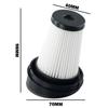 2pcs For Filters For Gorenje SVC144FBK  SVC144FW  SVC180FW  SVC216FGD  SVC216FR  SVC216FS Spare To Replace