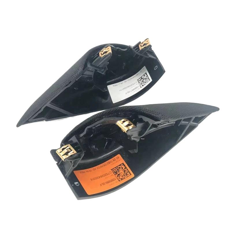 Door Horn Cover For Tesla Model 3 2017-2023 Car Indoor Tweeter Audio Speaker Triangle Trim Cover 1095686-00-F 1095657-00-F