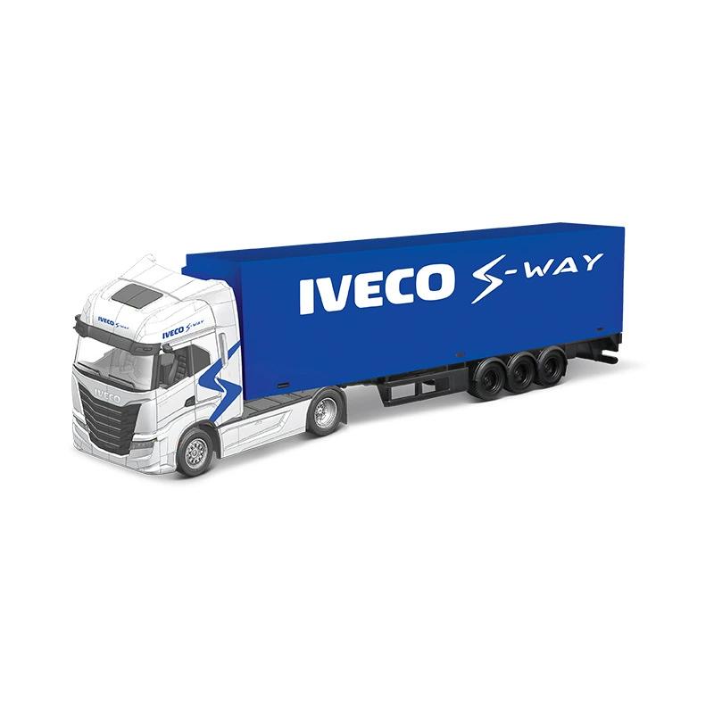1:43 Volvo FH16 Actros Alloy Truck Car Model Container Truck Container Engineering Transport Vehicle Collect Kids Toy Car Gifts