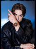 Sanda Men's Quartz Wristwatch with Rotating Bezel and Lava Dial – Fashionable Business Accessory