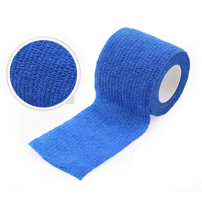 Non Woven Elastic Self Adhesive Bandage Cohesive Bandage for Sports Fixing Finger Wrist Leg 1roll 2.5/5/7.5/10cm*4.5m