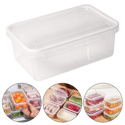 Sealed Storage Box Rectangular Fresh-Keeping Box Portable Food Containers  Kitchen Organization