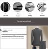 2026 Premium Men's Slim Fit Stripe Suit Set for Business, Wedding, and Formal Wear