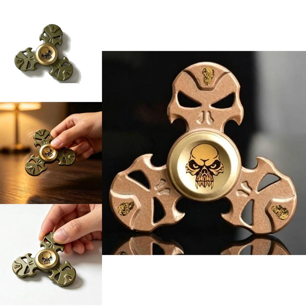 Alloy Fidget Spinner Stress Relief Toy For Kids And Adults Perfect For Office Breaks