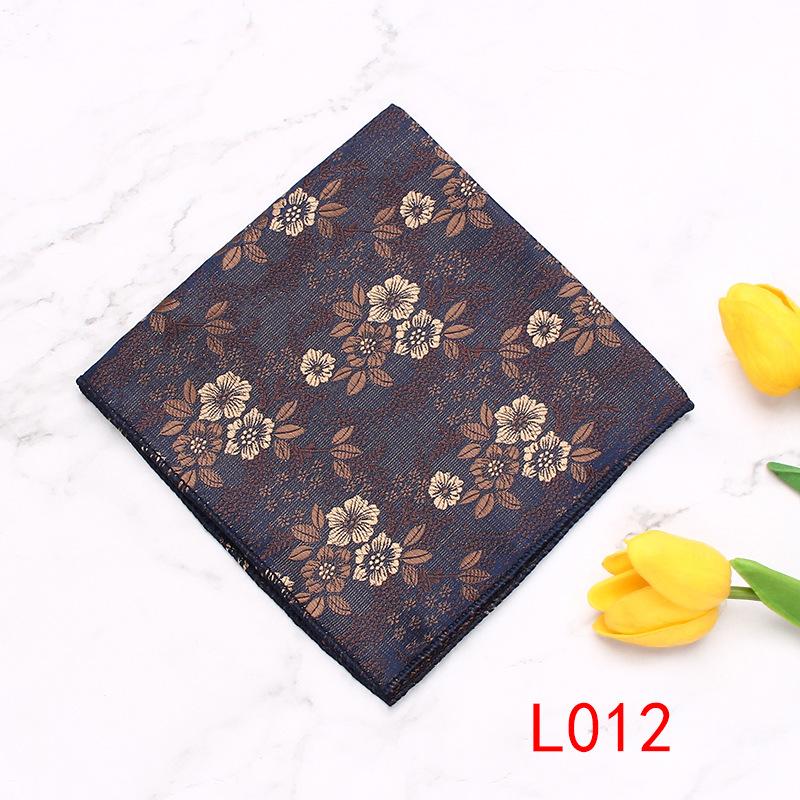 Rael Pocket Towel Striped Plaid Suit Accessories Square Towel Men'S Shirt Pocket Towel Business Banquet Square Towel