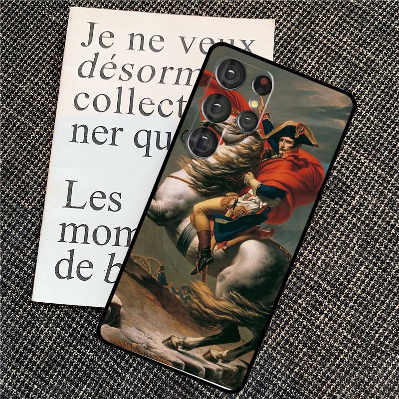 

Napoleon Bonaparte Case For Samsung Galaxy S24 S25 Ultra S20 S21 S22 S23 Ultra S9 S10 Plus S25 FE Back Cover Galaxy S22