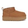 UGG Classic Ultra Mini Platform Boot Kids Chestnut Kids Sneakers Brown 1157791K-CHE
