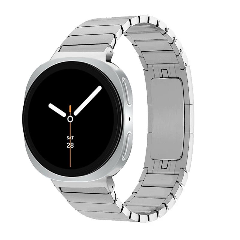 Metal Strap For Samsung Galaxy Watch Ultra 47mm High End Stainless Steel Bracelet For Galaxy Watch 8 40/44mm Classic 46mm Correa